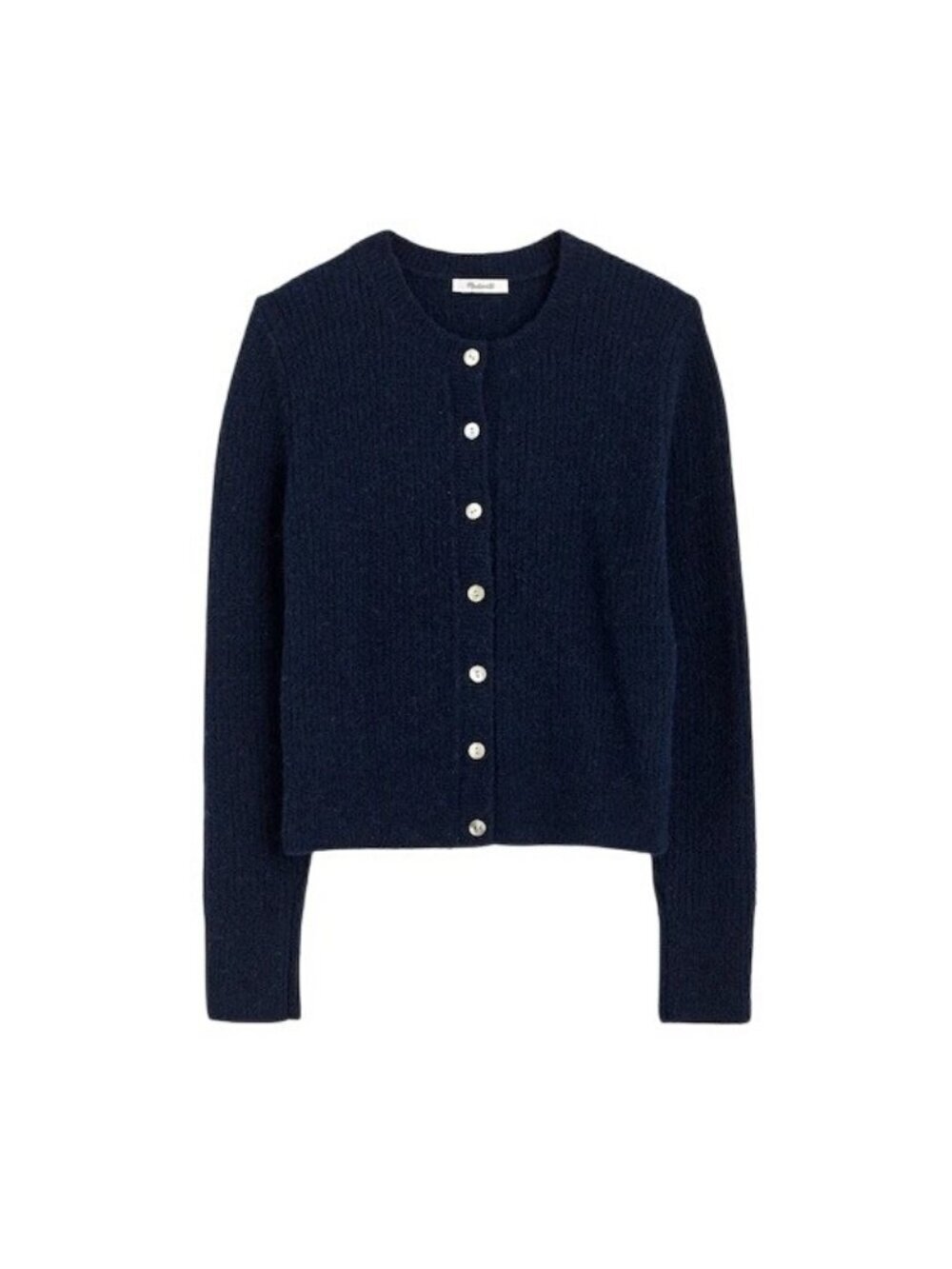 Madewell CloudSoft Wool Blend Cardigan~Size XS~Juniper Berry Blue NWT L4 18